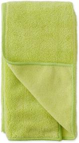 img 2 attached to 🐶 Bone Dry Absorbent Pet Grooming Towel Collection: Microfiber Drying Set, 15x30, Lettuce Green (Embroidered), 3 Count