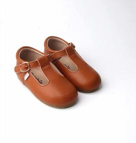 img 2 attached to Leather Toddler Mary Jane Shoes, 15+ Colors, T-Bar Style For Girls, School Shoes For Toddlers.
