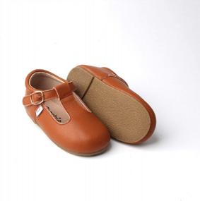 img 3 attached to Leather Toddler Mary Jane Shoes, 15+ Colors, T-Bar Style For Girls, School Shoes For Toddlers.