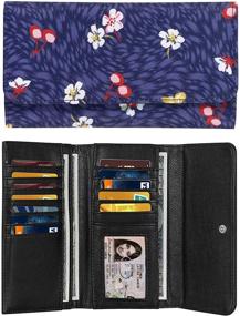 img 4 attached to HUA ANGEL Wallet Tri Fold Ultra Thin Wallets Women's Handbags & Wallets at Wallets