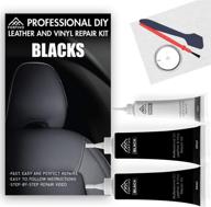 leather repair kit for furniture, sofa, jacket and shoes - dye, filler, paint & scratch repair for car seats logo