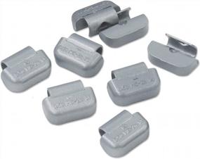 img 1 attached to CKAuto MC-Series Zinc Clip On Wheel Weights, 1/2Oz, 0.5Oz, Coated, 25 Pcs/Box