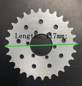 img 2 attached to CDHPOWER 28 Teeth Sprocket For 410/415 Chain Gas Engine Motorized Bicycle