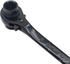 img 1 attached to 🔧 Ratchet Podger Spanner: Efficient Scaffold Tool Wrench 19mm x 21mm