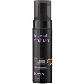 img 4 attached to Violet-Based Sunless Tanning Mousse - Fast 1 Hour Tan, Darker Self Tanner Love At First Tan, No Fake Tan Smell, No Added Nasties, Vegan & Cruelty Free 6.7 Fl Oz