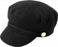 women's fashion newsboy cap bakerboy cabbie gatsby pageboy visor beret hat by accsa logo