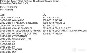 img 2 attached to Prime Ave Aluminum Gaskets N0138157