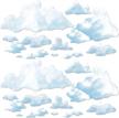 24 pack of 3.75"-39.75" printed cloud props by beistle 52067 logo