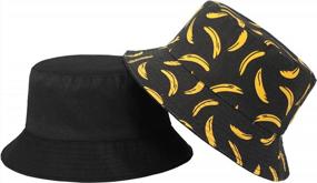 img 2 attached to Cool Summer Bucket Hat: ZLYC Unisex Cute Print Fisherman Cap For Women, Men And Teens