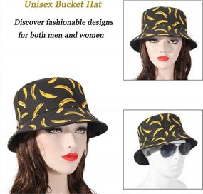 img 3 attached to Cool Summer Bucket Hat: ZLYC Unisex Cute Print Fisherman Cap For Women, Men And Teens