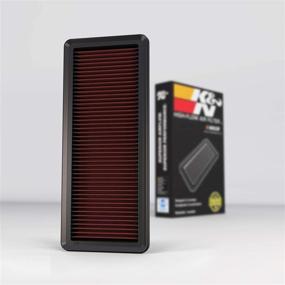 img 4 attached to 🔥 K&N Engine Air Filter: High Performance, Premium, Washable Replacement Filter for 2015-2019 Mazda/Fiat L4 Models (MX-5 Miata, Mx-5, MX-5 IV, Roadster, 124 Spider) - 33-5040