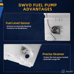 img 1 attached to 🚀 High-Quality DWVO Fuel Pump for 2005-2010 Jeep Commander and Grand Cherokee, Fits 3.7L, 4.7L, 5.7L, and 6.1L Engines