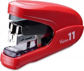 img 2 attached to Effortless Stapling: Max Vaimo HD-11FLK Flat Clinch Stapler With 3 Boxes Of Staples, Staples Up To 35 Sheets!