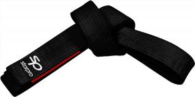 img 3 attached to IBJJF A1-A5 Brazilian Jiu Jitsu Belt - Starpro Poly/Cotton Fabric BJJ Belts
