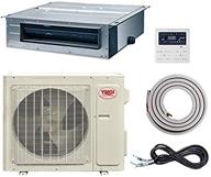 ymgi ductless mini split air conditioner 24000 btu 18 seer low profile concealed dc inverter with heat pump system - 208-230v with 15 feet installation kit logo