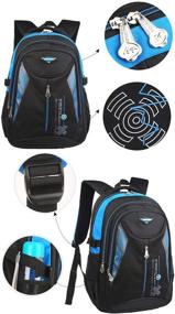 img 2 attached to Водонепроницаемые рюкзаки Студенческий рюкзак Bookbag