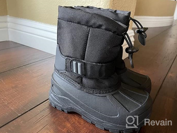 img 1 attached to 👞 Waterproof & Cold Weather Resistant Toddler Boys' Shoes for Outdoor Activities - MORENDL review by Vinay Mickel