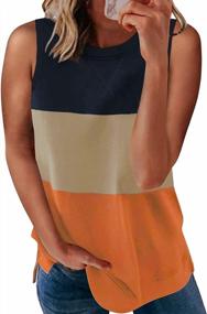 img 4 attached to Chic And Comfortable: Biucly Women'S Sleeveless Knit Tank Tops For Casual Wear