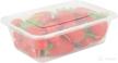 tosnail pack plastic storage containers logo