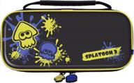 officially licensed nintendo switch premium vault case (splatoon 3) by hori - perfect for on-the-go gaming logo