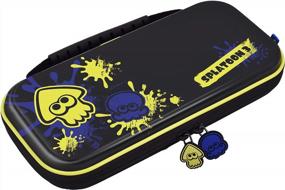 img 3 attached to Официально лицензированный кейс Nintendo Switch Premium Vault Case (Splatoon 3) от HORI — идеально подходит для игр на ходу