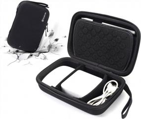 img 4 attached to Smatree Hard Case Organizer Bag: Perfect for Apple Pencil, Magic Mouse, Magsafe Power Adapter, BeatsX, Beats Monster by Dre and More