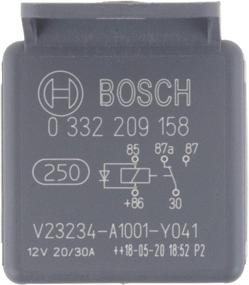 img 2 attached to 🔌 Bosch 0332209158 Changeover Mini Relays - 5 Pins, 12V, 20/30A: Reliable Automotive Electrical Switch