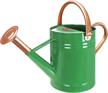 1 gallon galvanized steel watering can with removable spout - ideal for indoor and outdoor plants logo