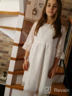 картинка 1 прикреплена к отзыву 👧 Детские винтажные вечерние платья с рукавами - элегантные платья из кружев для церемоний от Morgan Freeman
