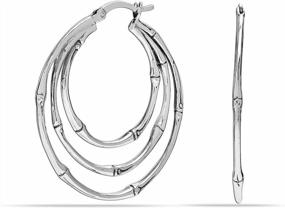 img 3 attached to Серьги-гвоздики LeCalla из антикварного стерлингового серебра для женщин и девочек-подростков - Ювелирные изделия для улучшения SEO