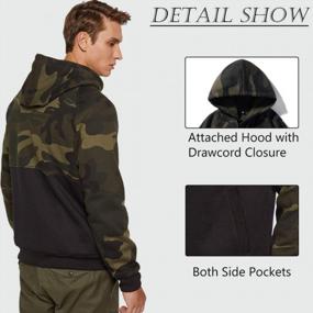 img 2 attached to Stay Stylish And Warm With DUOFIER Men'S Pullover Hoodies Featuring Kangaroo Pockets