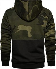 img 1 attached to Stay Stylish And Warm With DUOFIER Men'S Pullover Hoodies Featuring Kangaroo Pockets