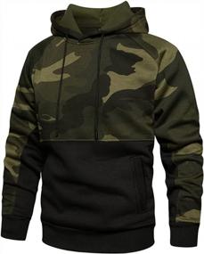 img 4 attached to Stay Stylish And Warm With DUOFIER Men'S Pullover Hoodies Featuring Kangaroo Pockets