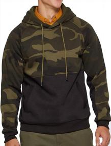 img 3 attached to Stay Stylish And Warm With DUOFIER Men'S Pullover Hoodies Featuring Kangaroo Pockets