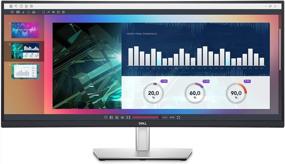 img 4 attached to Dell 34 Inch Ultrawide Monitor P3421W: QHD 🖥️ 3440X1440P, 60Hz, Flicker-Free, Swivel Adjustment, Anti-Glare Coating, USB-C, Curved Display