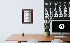 img 1 attached to Personalized Achievement Award For Students And Employees, Accomplishment At Work, School, Or Graduation Plaque. 8X10 - Customize Now!