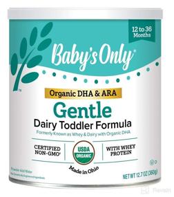 img 3 attached to 🍼 Baby's Only Organic Whey & Dairy Protein with DHA & ARA Gentle Toddler Formula 12.7 Oz, 1-Pack - Non-GMO & USDA Organic - Clean Label Project Verified - Tummy-Friendly