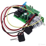 🔑 jeenda am132500 ignition switch module with keys: compatible with john deere gx255 gx325 lx255 lx266 lx277 lx279 lx280 lx288 gx335 gtx345 gx355 gt225 gt235 gt245 x465 x575 x585 x595 325 335 345 355d - ultimate ignition solution logo