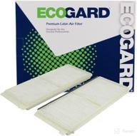 🚗 high-quality ecogard xc16203 cabin air filter for mazda 2 2011-2014 логотип