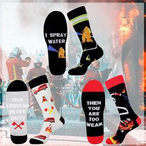 img 2 attached to Men'S Novelty Dress Socks - Funny Fun Crazy Gifts For Men