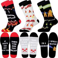 men's novelty dress socks - funny fun crazy gifts for men logo