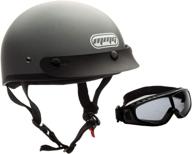 motorcycle helmet cruiser street goggles motorcycle & powersports best: protective gear logo