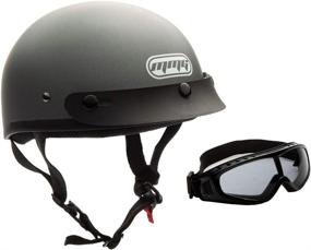 img 4 attached to Motorcycle Helmet Cruiser Street Goggles Motorcycle & Powersports best: Protective Gear