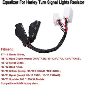 img 1 attached to 🔌 Improved Equalizer Resistor Plug for Harley LED Load Blinker Turn Signal Lights - WonVon Product