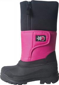 img 3 attached to Детские зимние ботинки SnowStoppers с удлиненным рукавом