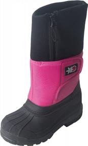 img 1 attached to Детские зимние ботинки SnowStoppers с удлиненным рукавом