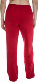 img 1 attached to Alki'i Women's Lounge Pants with Pockets - Straight Leg Knit for Maximum Comfort and Style