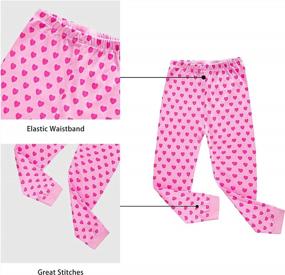 img 1 attached to Cozy And Comfortable: KikizYe'S 100% Cotton Long Sleeve Pajamas For Little Big Girls