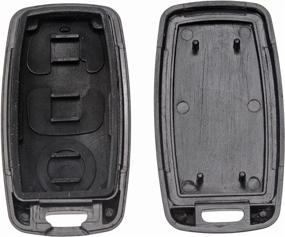 img 1 attached to 🔑 Dorman 13615 Keyless Entry Transmitter Cover: Black, Compatible with Mazda Models