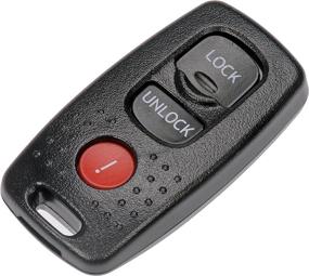 img 3 attached to 🔑 Dorman 13615 Keyless Entry Transmitter Cover: Black, Compatible with Mazda Models